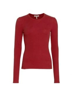 Rag & Bone Essential Rib Long-Sleeve Top Heather Grey -Rag & bone Sales Shop unnamed file 1044