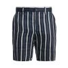 Rag & Bone Perry Striped Linen Shorts For Men