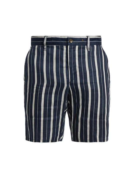Rag & Bone Perry Striped Linen Shorts For Men 1 Rag & Bone Perry Striped Linen Shorts For Men