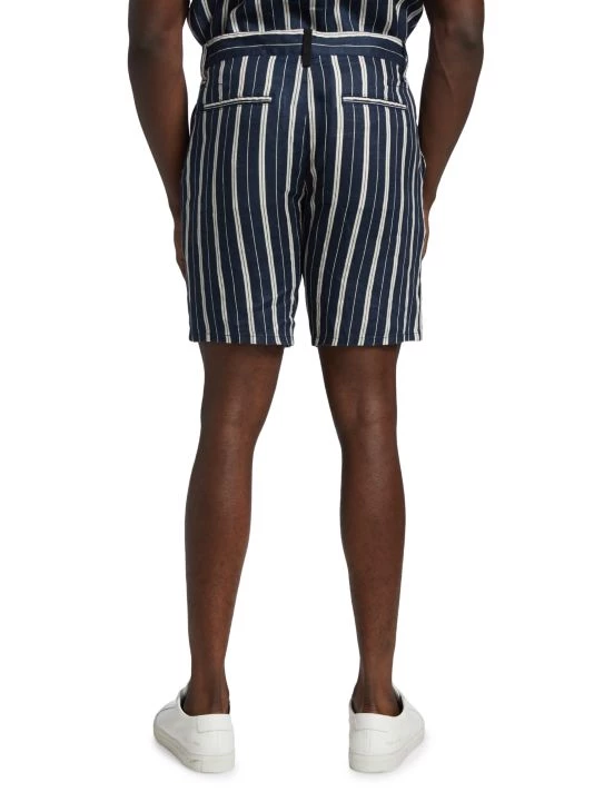Rag & Bone Perry Striped Linen Shorts For Men 5 Rag & Bone Perry Striped Linen Shorts For Men - Image 5