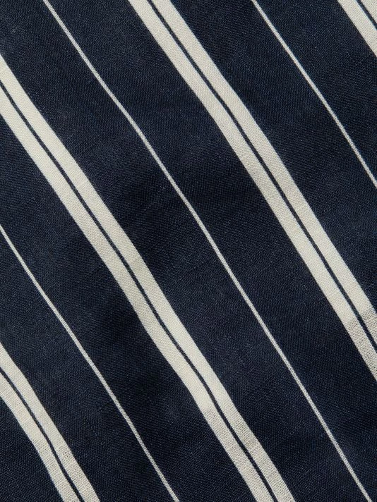 Rag & Bone Perry Striped Linen Shorts For Men 7 Rag & Bone Perry Striped Linen Shorts For Men - Image 7