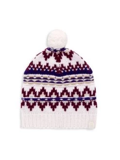 Rag & Bone Fair Isle Wool Beanie Purple -Rag & bone Sales Shop unnamed file 1127