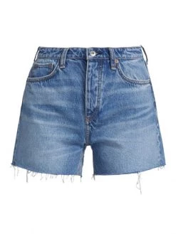 Rag & Bone Dre Distressed Jean Shorts