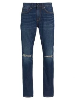 Rag & Bone Fit 1 Aero Stretch Distressed Jeans For Men