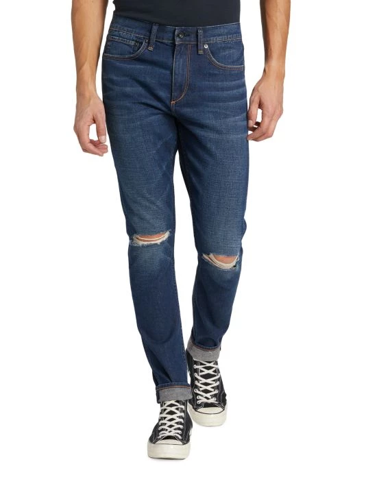 Rag & Bone Fit 1 Aero Stretch Distressed Jeans For Men 3 Rag & Bone Fit 1 Aero Stretch Distressed Jeans For Men - Image 3