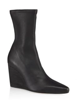 Rag & Bone Phoenix Leather Wedge Boots Black 9 Rag & Bone Phoenix Leather Wedge Boots Black -Rag & bone Sales Shop unnamed file 1211