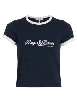 Rag & Bone Retro Logo Baby T-Shirt