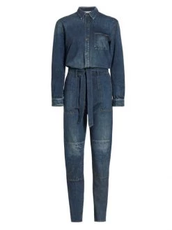 Rag & Bone Miramar Denim Jumpsuit