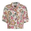 Rag & Bone Mare Cropped Floral Shirt