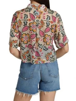 Rag & Bone Mare Cropped Floral Shirt 11 Rag & Bone Mare Cropped Floral Shirt -Rag & bone Sales Shop unnamed file 1252