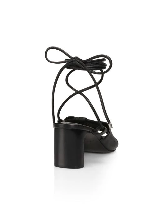 Rag & Bone Emma Tie Leather Mules 3 Rag & Bone Emma Tie Leather Mules - Image 3