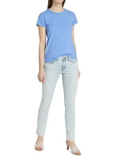 Rag & Bone Garment Dye T-Shirt Retro Blue -Rag & bone Sales Shop unnamed file 1327
