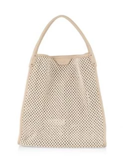 Rag & Bone Summer Passenger Netted Tote Natural