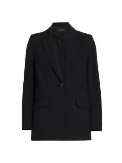 Rag & Bone Ames Single-Breasted Blazer Salute