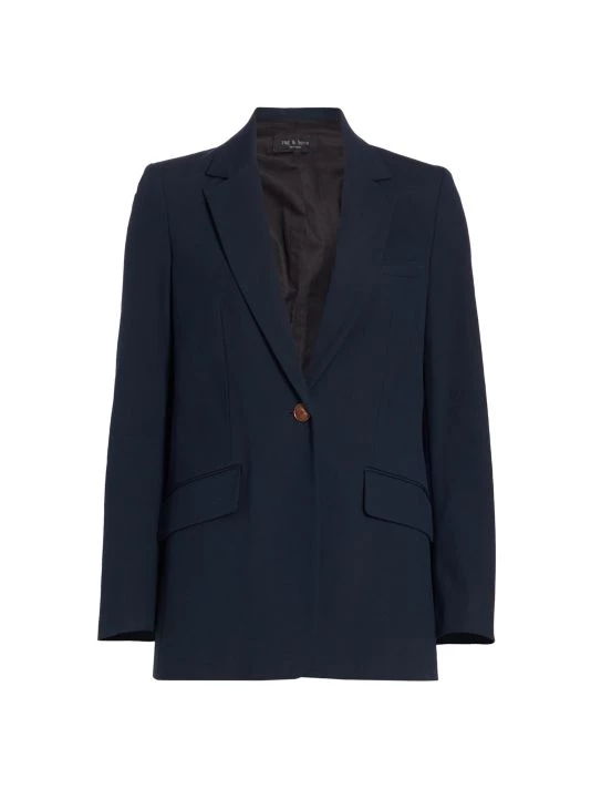 Rag & Bone Ames Single-Breasted Blazer Salute 3 Rag & Bone Ames Single-Breasted Blazer Salute - Image 3