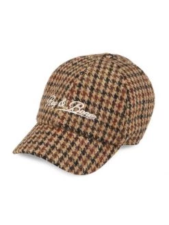 Rag & Bone RB Heritage Houndstooth Baseball Cap