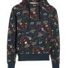 Rag & Bone City Floral Print Hoodie Sweatshirt For Men