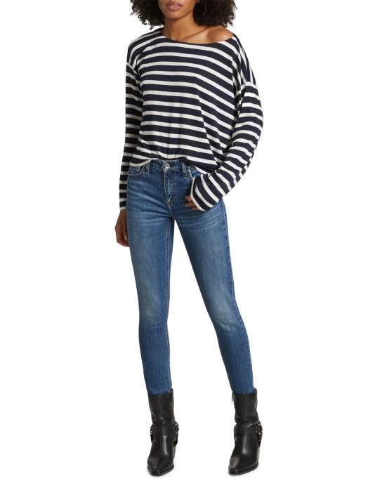 Rag & Bone The Knit Stripe Boatneck Top 2 Rag & Bone The Knit Stripe Boatneck Top - Image 2
