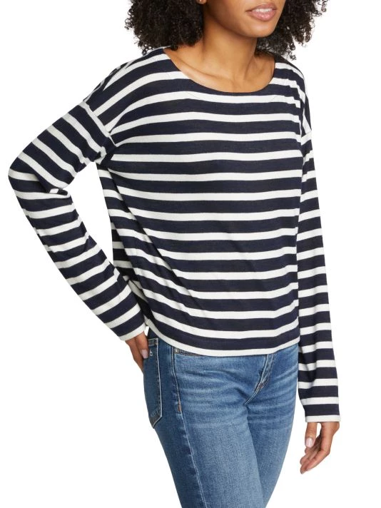 Rag & Bone The Knit Stripe Boatneck Top 4 Rag & Bone The Knit Stripe Boatneck Top - Image 4