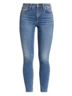 Rag & Bone Nina High-Rise Ankle Skinny Jeans