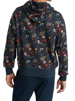 Rag & Bone City Floral Print Hoodie Sweatshirt For Men -Rag & bone Sales Shop unnamed file 145
