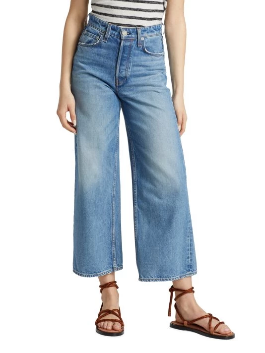 Rag & Bone Maya High-Rise Wide Leg Jeans 3 Rag & Bone Maya High-Rise Wide Leg Jeans - Image 3