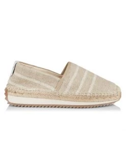 Rag & Bone Espadrille Runner Linen Slip-On Sneakers