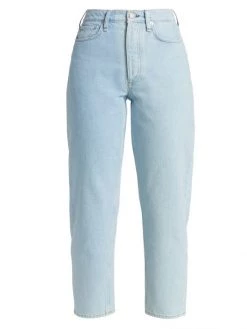 Rag & Bone Alissa High-Rise Rigid Barrel Crop Jean