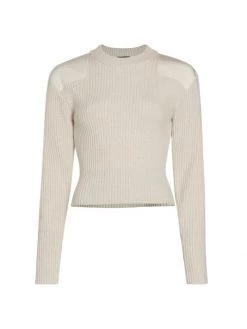 Rag & Bone Nikole Ribbed Wool Sweater