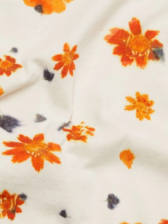 Rag & Bone Cotton Floral T-Shirt 7 Rag & Bone Cotton Floral T-Shirt - Image 7