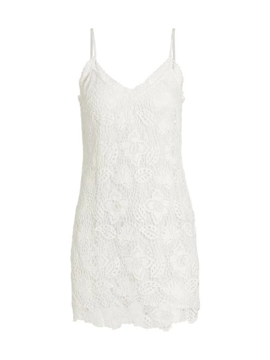 Rag & Bone Aleah Crochet V-Neck Minidress 1 Rag & Bone Aleah Crochet V-Neck Minidress