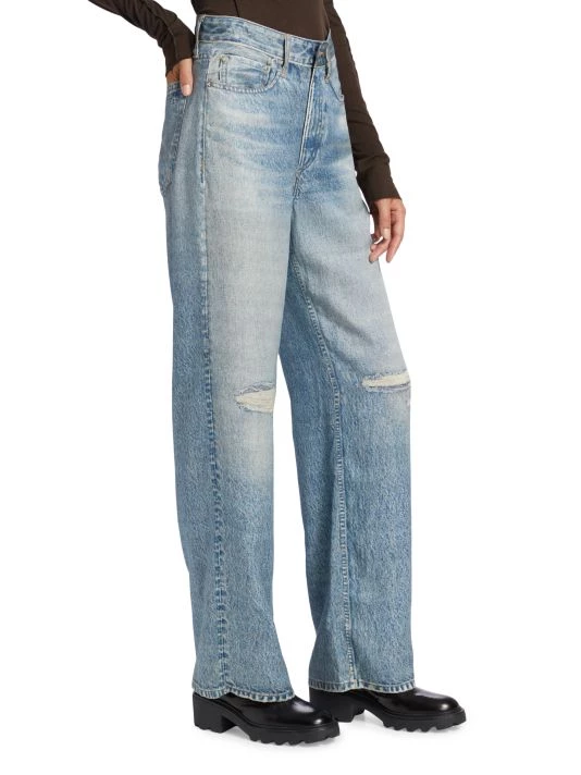 Rag & Bone Liquid Miramar Printed Pants 4 Rag & Bone Liquid Miramar Printed Pants - Image 4