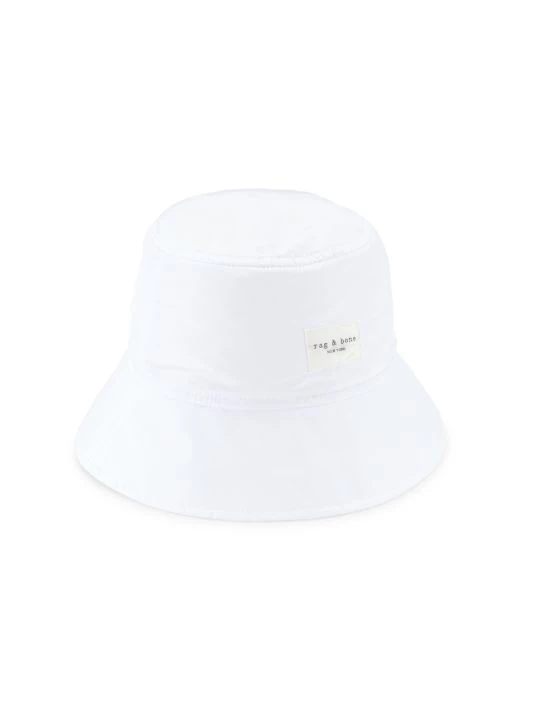 Rag & Bone Addison Logo Bucket Hat Blue 2 Rag & Bone Addison Logo Bucket Hat Blue - Image 2