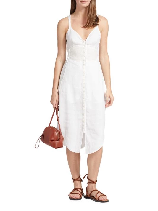 Rag & Bone Criseli Linen Dress 2 Rag & Bone Criseli Linen Dress - Image 2