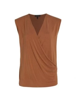 Rag & Bone Christy Drape Top Light Brown 7 Rag & Bone Christy Drape Top Light Brown -Rag & bone Sales Shop unnamed file 1575