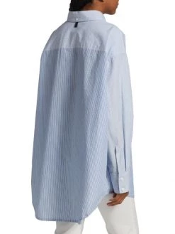 Rag & Bone Kenna Striped Button-Up Shirt -Rag & bone Sales Shop unnamed file 1580