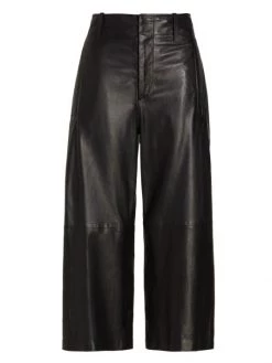 Rag & Bone Dylan Cropped Leather Pants