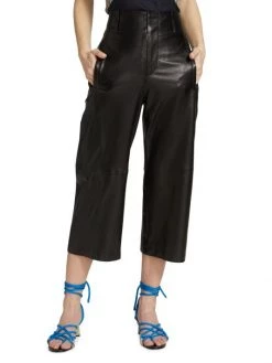 Rag & Bone Dylan Cropped Leather Pants -Rag & bone Sales Shop unnamed file 1585