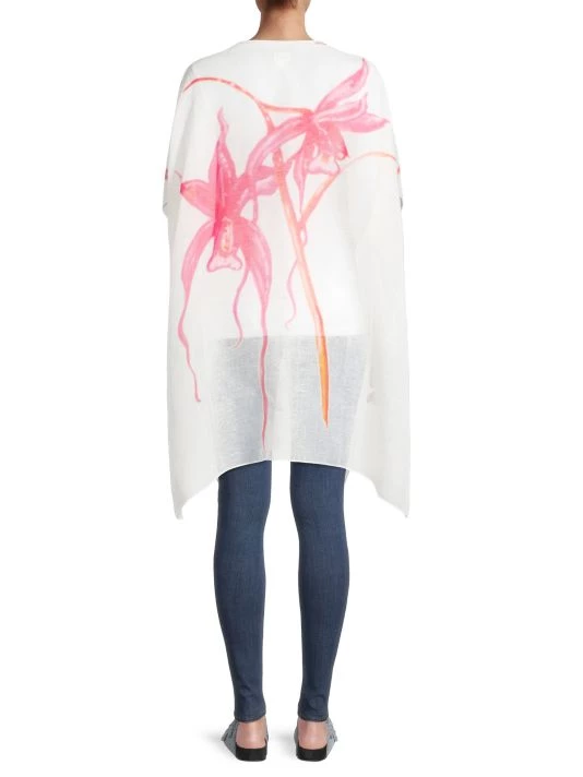 Rag & Bone Orchid Summer Linen-Blend Wrap Scarf 5 Rag & Bone Orchid Summer Linen-Blend Wrap Scarf - Image 5