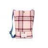 Rag & Bone Addison Plaid Pouch Pocket Pink Plaid