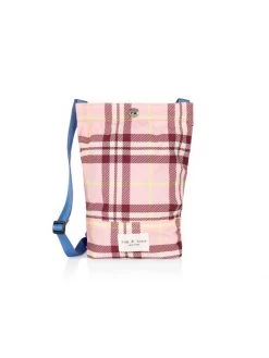 Rag & Bone Addison Plaid Pouch Pocket Pink Plaid -Rag & bone Sales Shop unnamed file 1607