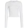 Rag & Bone Essential Cropped Cotton Shirt White
