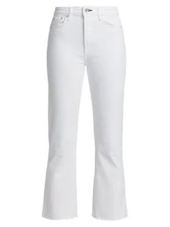 Rag & Bone Nina High-Rise Ankle-Crop Jeans