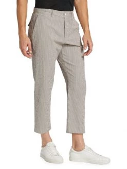 Rag & Bone Beck Seersucker Cropped Pants For Men -Rag & bone Sales Shop unnamed file 1661