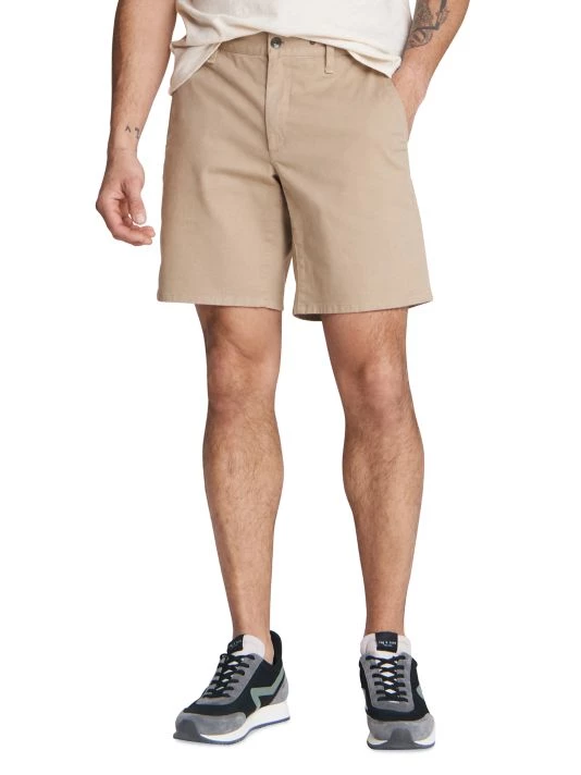 Rag & Bone Perry Stretch Twill Shorts For Men Cornstalk 1 Rag & Bone Perry Stretch Twill Shorts For Men Cornstalk