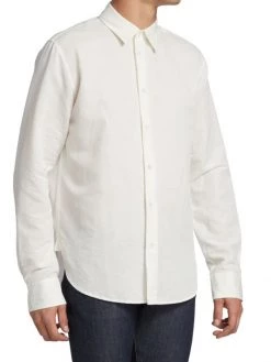 Rag & Bone Beach Long-Sleeve Linen Shirt For Men -Rag & bone Sales Shop unnamed file 1697