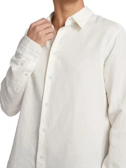 Rag & Bone Beach Long-Sleeve Linen Shirt For Men -Rag & bone Sales Shop unnamed file 1699