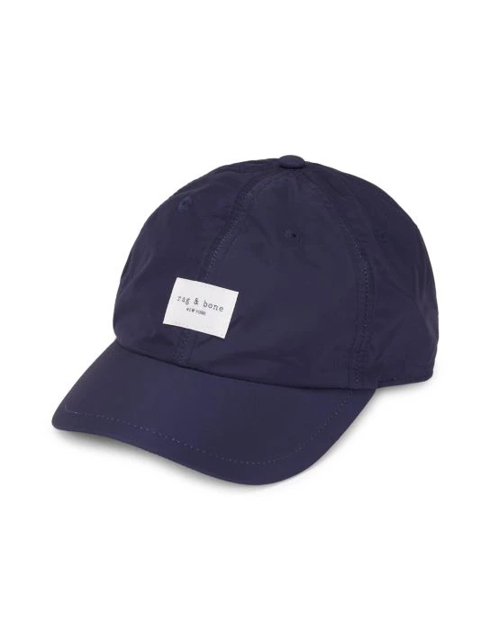 Rag & Bone Addison Baseball Cap Navy 5 Rag & Bone Addison Baseball Cap Navy - Image 5