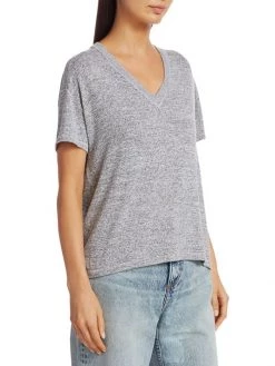 Rag & Bone Avryl V-Neck T-Shirt White -Rag & bone Sales Shop unnamed file 1765