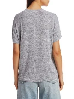 Rag & Bone Avryl V-Neck T-Shirt White -Rag & bone Sales Shop unnamed file 1766